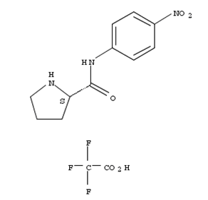 2-Pyrrolidinecarboxamide, N-(4-nitrophenyl)-, (2S)-, mono(trifluoroacetate) (9CI)